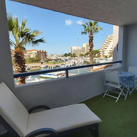 Lejlighed Beau T2, Tres Calme, 3*, Premiere Ligne De La Marina En Roussillon *
